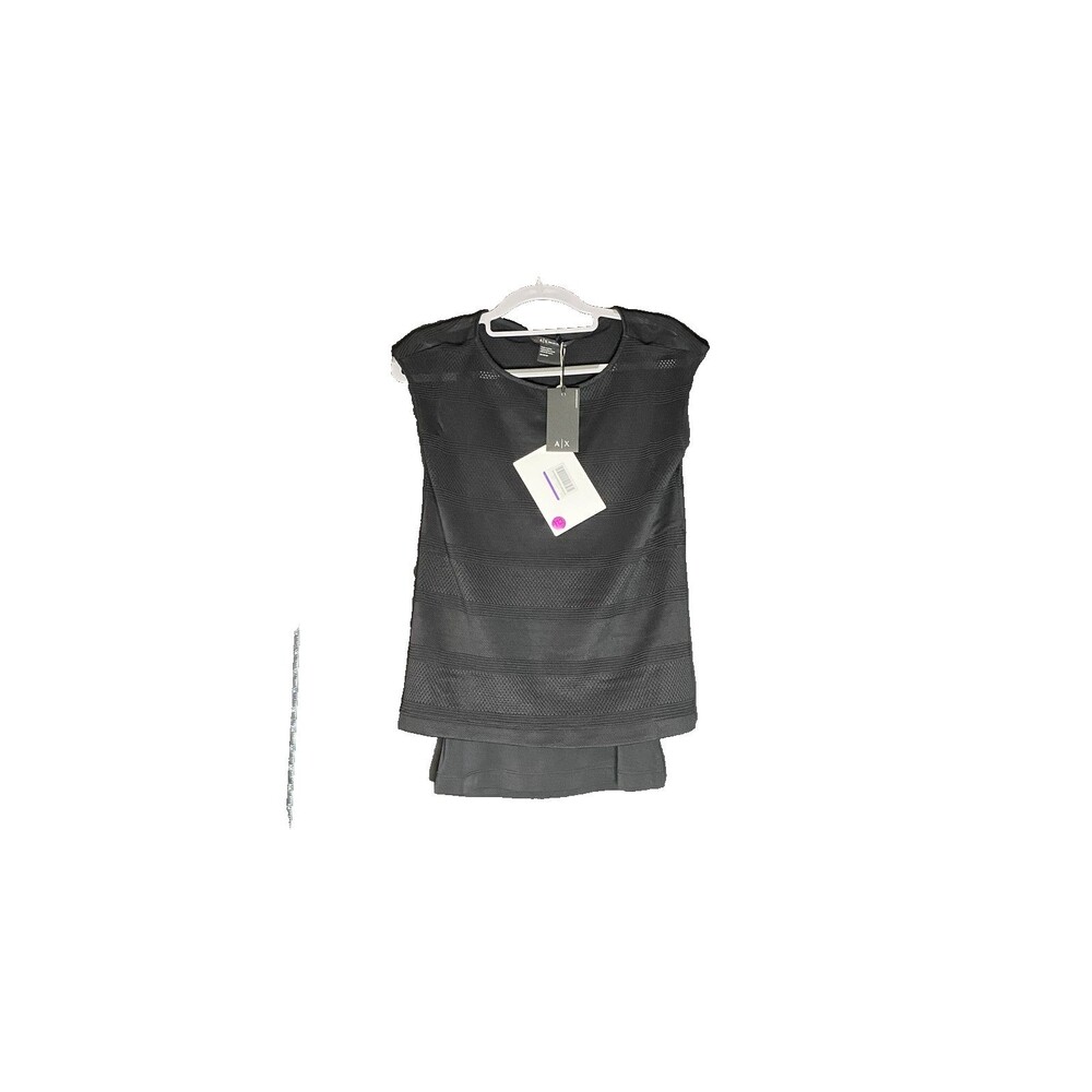 Armani Exchange Women's Fashionable Black Top Size XS NWT